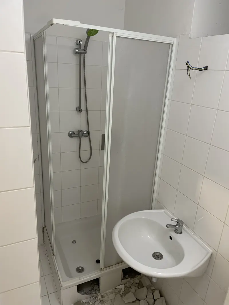 Bad vor der Sanierung